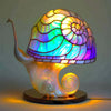 LAMPEFANTAISIE – STUNNING STAINED GLASS MUSHROOM LAMP FOR A SOOTHING AMBIENCE