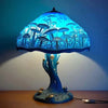 LAMPEFANTAISIE – STUNNING STAINED GLASS MUSHROOM LAMP FOR A SOOTHING AMBIENCE