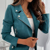 GITTE - WOMEN SUEDE BIKER JACKET