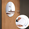 ADHESIVE OVAL MIRROR – EASY INSTALLATION & CRYSTAL-CLEAR REFLECTION