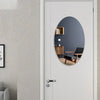 ADHESIVE OVAL MIRROR – EASY INSTALLATION & CRYSTAL-CLEAR REFLECTION